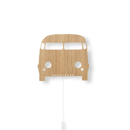Car Lamp - Oiled Oak