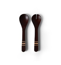 Wood Salladsbestick 28 cm Trä Brun