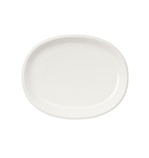 Raami Serving Dish Oval White 35 cm