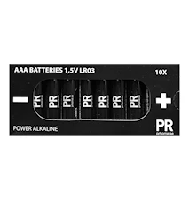 Batterijen 10-pack Power Alkaline AAA