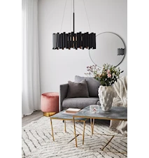 Level Pendel 52 cm Svart