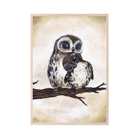 Plakat Love Owls 30×40 cm