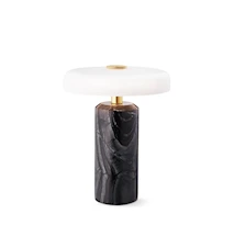 Trip Bordlampe Ø17x21 cm Marmor Kull/Matt Opal