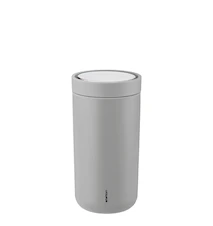 To Go Click Termosflaske Matt Light Grey 0,2 l
