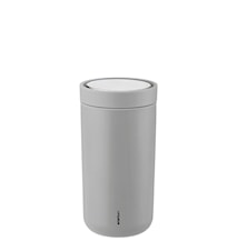 To Go Click Termosflaske Matt Light Grey 0,2 l
