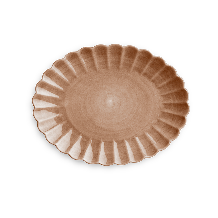 Oyster Fat Cinnamon 35 x 30 cm