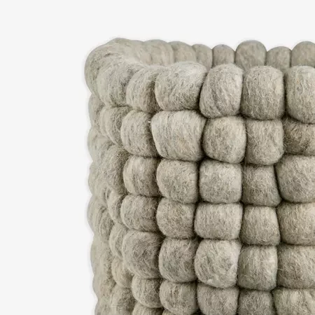 Kurv Ull 30x30 cm Ull Natur