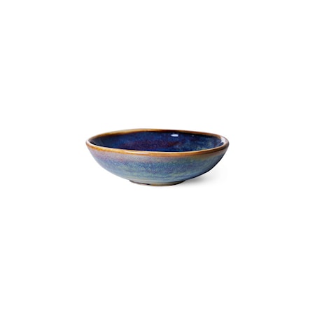 Chef ceramics: Fat 9 cm Rustic blue