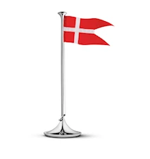 Bandiera Danimarca 39 cm in acciaio inossidabile