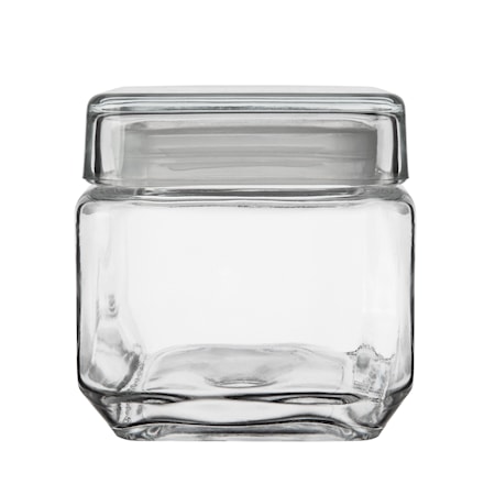 Glasburk Fyrkantig 0,8 liter 11x11,5 cm Glas Klar