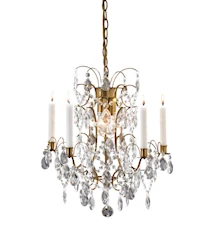 Ryholm Lampe 3 Lys Antikk