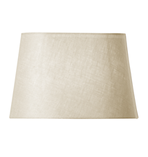 Basic Oval Lampskärm Natur 38 cm
