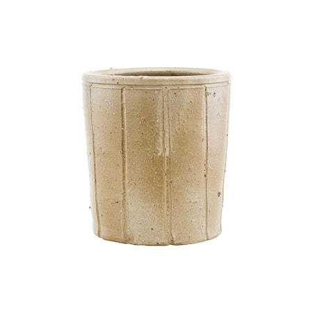 Krukke, Julian, Beige, Finish/Farven kan variere ,h: 20 cm, dia: 18 cm