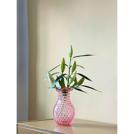 Anna Von Lipa Blonde Vase Rosa