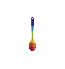 Rainbow Sleiv 21 cm Silikon Regnbuefarget