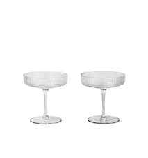Ripple Champagneglass sett med 2