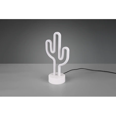 Cactus LED Bordslampa Vit