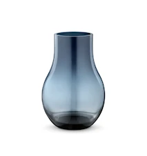 Vase Cafu 21,6 cm bleu verre