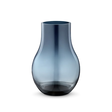 Georg Jensen Cafu Vas 21,6cm Blå Glas
