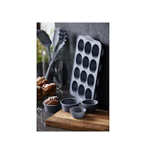 Pecan Muffinsform till 12 st  33x24 cm Metall Indigo