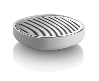 Alessi Birillo Tvålfat 11×3 cm Plast/Stål Vit