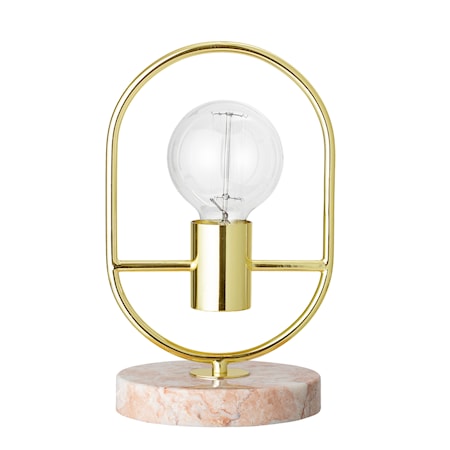 Bordslampa Guld/Metall Ø17cm