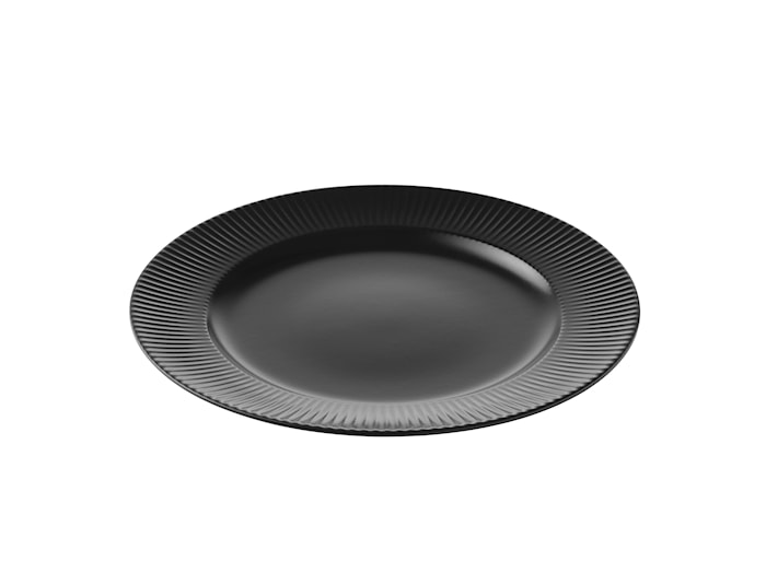 Groovy Dinner Plate 27 cm Black