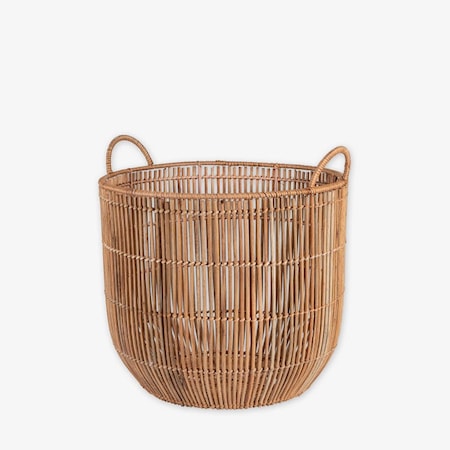 Spalliera Kurv Stor Ø35×35 cm Rattan Natur