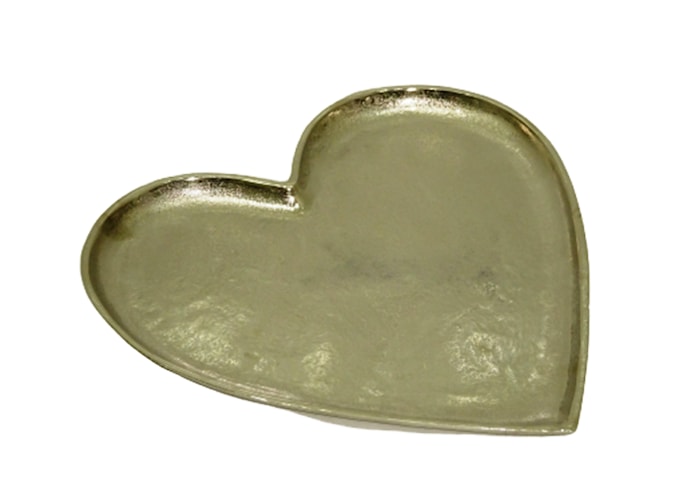 Salma Sydämenmuotoinen tarjotin alumiini 34 * 35 cm