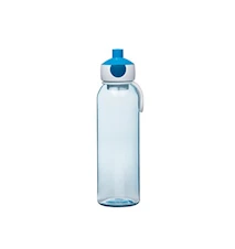 Vannflaske Pop-up 500ml blå