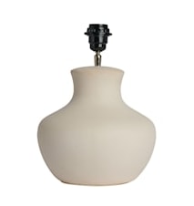 Mia Lampenfuß 31 × 24 cm Keramik Weiß