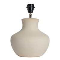 Watt & Veke Mia Lampfot 31×24 cm Keramik Vit