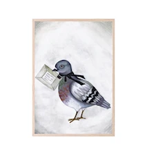 Poster Love Dove Letter 30x40cm