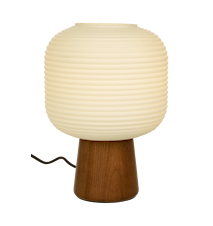 Aura Bordlampe IP20 Brunbeiset/Hvit