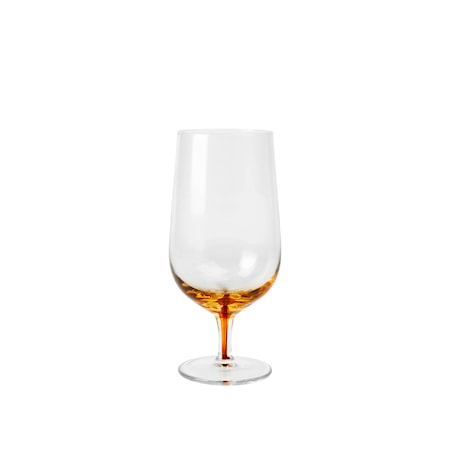 Läs mer om Amber Ölglas 18,5 cm Karamell