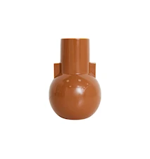Vase S Ø 17,5 x 26 cm Stengods Caramel