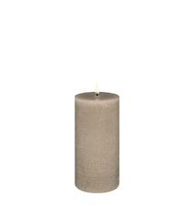 Pillar LED-Kerze 7,8 × 15 cm Sand