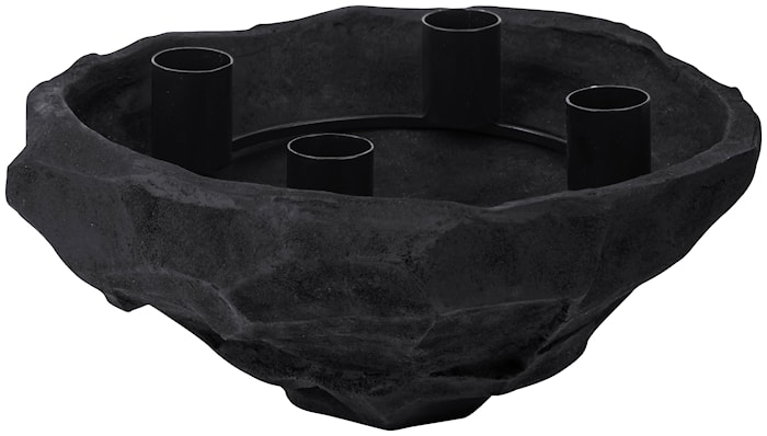 Art Piece Lysskål 23 x 9,5 cm Svart