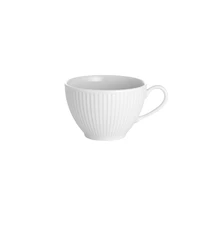 Tasse à café Plissé blanc 18 cl