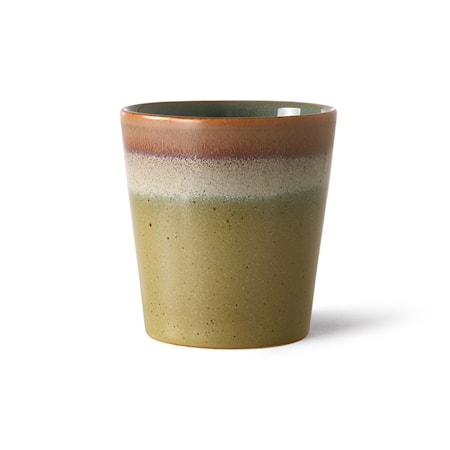 HKLiving 70s ceramics Kaffekopp Peat