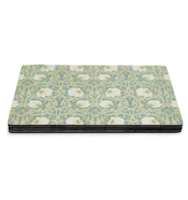 Morris &amp; Co Bordbrikker Pimpernel 4-pakning