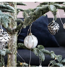 Boule d'arbre de Noël Gold details