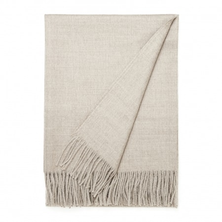 Luxury throw pläd – Beige