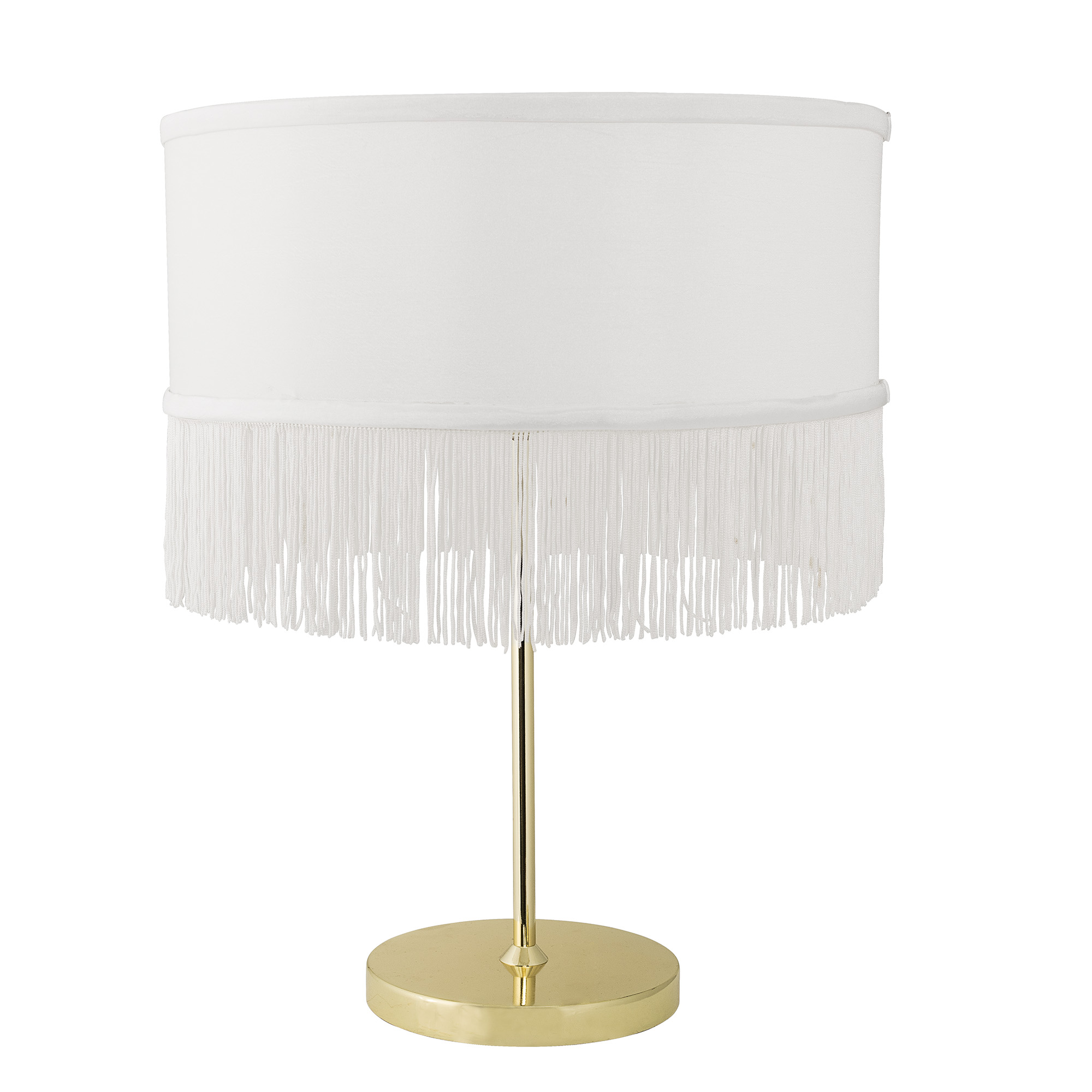 Kjøp Bordlampe Gull Metal 35x45cm | Bordlamper | KitchenTime Bloomingville Bordlampe Rosa Metal