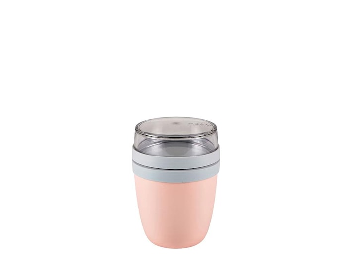Lunch Container mini Ellipse 300+120 Nordic pink