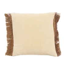 Pillowcase with Fringes Créme
