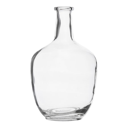 Vas Glass Ø 17x29cm Klar