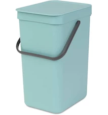 Papperskorg "SORT & GO" Mintgrön 16 L