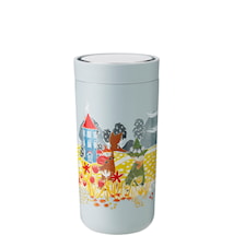 To Go Click vacuum insulated cup, 0,4 L - Soft White - Moomin