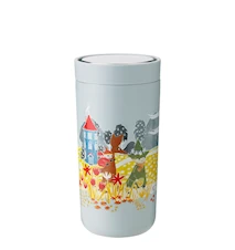 To Go Click vacuum insulated cup, 0.4 l. - soft white - Moomin